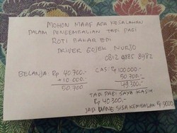 Mencari Inspirasi Kejujuran dari Tukang Ojek yang Kembalikan Uang Rp 9 Ribu