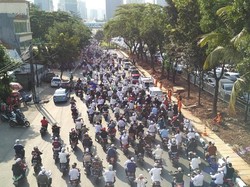 Polisi Imbau Massa FPI Tak Terpancing Provokator Saat Demo Ahok di Balai Kota