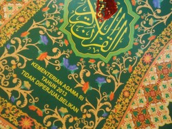 Menag Minta Usut Tuntas Kasus Sampul Alquran Dijadikan Terompet