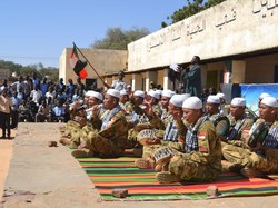 Keren! Tim Marawis Prajurit TNI Kontingen Garuda Pukau Warga Darfur Sudan