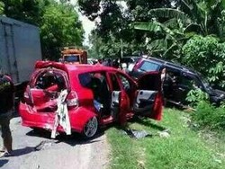 Tabrakan Beruntun Terjadi di Jalur Ponorogo-Trenggalek