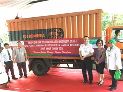 Distribusi Kartu Indonesia Sehat untuk Segmen PBI Tuntas 100%