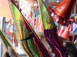 Ini Terompet Bertuliskan Al Quranul Karim di Glodok