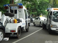 Penjelasan Wanita yang Mobilnya Diderek Dishub Jaktim