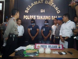 Selundupkan 1 Kg Sabu di Bungkus Susu, 2 Kurir Dicokok Polisi di Sumut