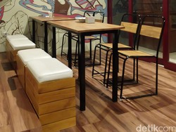 Ngopi di Kedai Nuansa Pop-art Minimalis 3K Coffee, Kemang