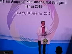 Menag: Konflik Merugikan, Kerukunan Umat Beragama Harus Dijaga