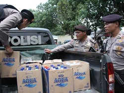 Tahun Baru di Semarang, Polisi Sita Miras dan Temukan Airsoft Gun