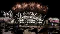 Pesta Kembang Api Sambut Tahun 2016 di Australia