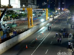 Perhatian! Lalin Car Free Night Akan Dibuka Pukul 01.00 WIB
