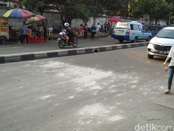 Bus Mayasari Bhakti Tabrak Pejalan Kaki Hingga Tewas di Stasiun Tanah Abang