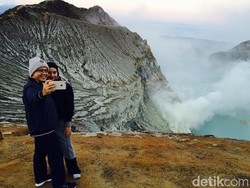 Liburan Tahun Baru di Kawah Ijen, Anas Jaring Aspirasi Wisatawan