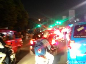 Lalu Lintas ke Luar Taman Mini Tersendat Usai Perayaan Tahun Baru