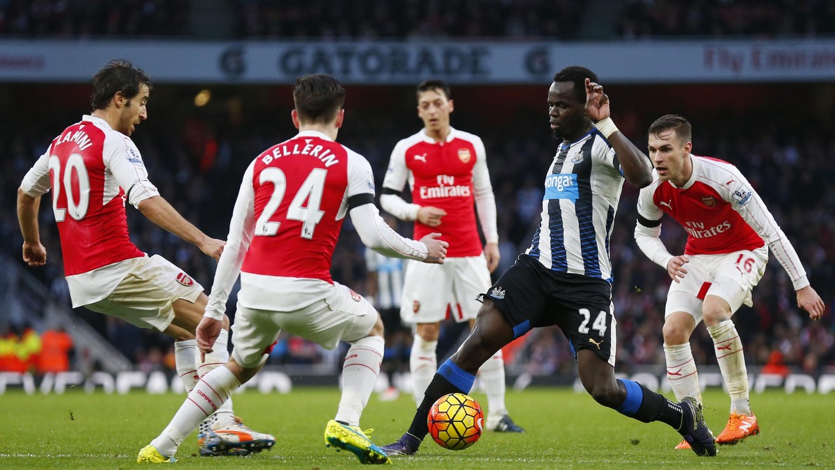 Cheick Tiote saat masih memperkuat Newcastle United di Premier League (Foto: Eddie Keogh)