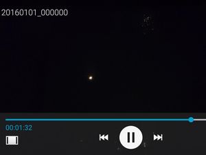 Bola Cahaya juga Terlihat di Langit Kampung Utan Tangsel saat Tahun Baru