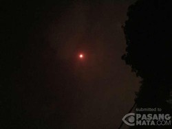 Bola Menyala di Angkasa Terlihat di Serpong Sampai PIK