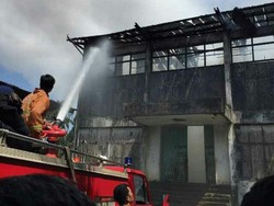 Gudang Tani di Maros Sulsel Terbakar, 2 Ton Bibit Padi Ludes