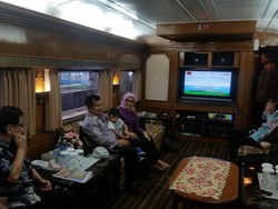 Pilih Naik KA ke Jakarta, JK juga Ingin Lihat Proyek Rel Ganda