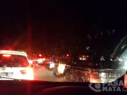 Lalu Lintas Puncak Macet, Pengendara Tempuh 8 Km dalam 3 Jam