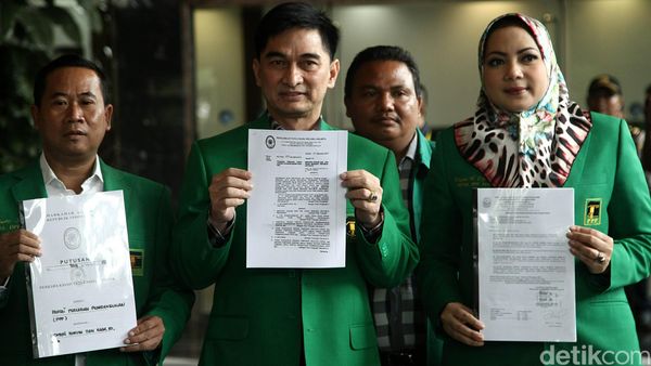 PPP Djan Faridz Datangi Kemenkum HAM