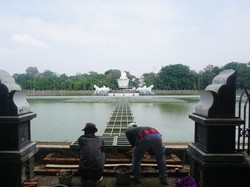 Segera Hadir di Purwakarta, Air Mancur 6 Meter dengan Cahaya Warna-warni