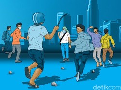 Geger Angkringan Maut di Ciledug gegara Diserang Gangster