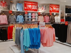 Uniqlo Diskon Hingga 60%, T-shirt Mulai dari Rp 129 Ribu
