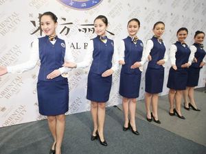 1.000 Wanita China Pakai Bikini untuk Ikut Audisi Jadi Pramugari