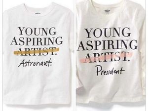 Kaos Bayi dari Old Navy Ini Buat Para Seniman Geram
