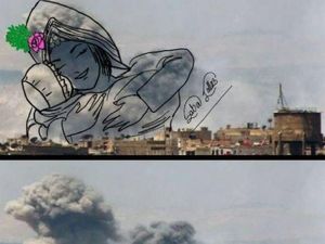 Akibat Perang, Seniman Yaman Ubah Gambar Bom Jadi Karya Unik