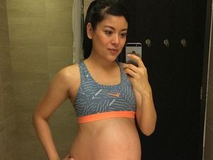 Hamil 9 Bulan, Sigi Wimala Masih Rajin ke Gym Hamil 9 Bulan, Sigi Wimala Masih Rajin ke Gym