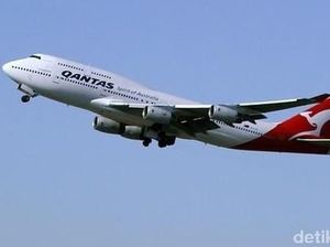 Mengudara 90 Menit, Pesawat Qantas Tujuan AS Kembali ke Australia