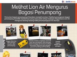 Mengintip Cara Lion Air Urus Bagasi Penumpang