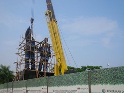 Patung Soekarno-Hatta di Bandara Cengkareng Akan Dipindah Nanti Malam