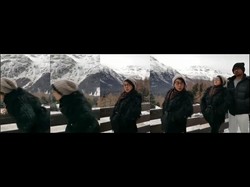 Ups! Jalan-jalan di Salju, Syahrini Kepleset