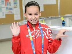 10 Tahun, Alzain Tareq Jadi Perenang Termuda di Kejuaraan Dunia