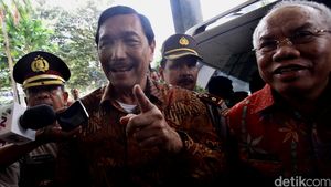 Menko Polhukam Luhut Temui Pimpinan KPK