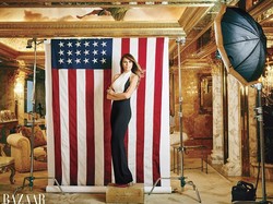 Melanie Trump Tampil Glamour di Kediamannya dalam Pemotretan Majalah