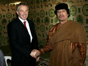 Eks PM Inggris Minta Khadafi Mengungsi Saat Kerusuhan Libya Tahun 2011
