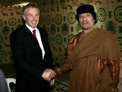 Eks PM Inggris Minta Khadafi Mengungsi Saat Kerusuhan Libya Tahun 2011