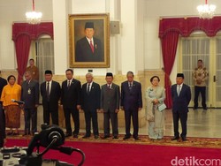 Mega Bertemu Jokowi-JK di Istana, Bahas Reshuffle?