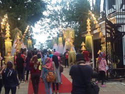 Antusiasme Warga Purwakarta Jelang Peresmian Taman Air Mancur Sri Baduga