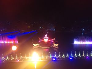 Begini Rupa Air Mancur 6 Meter Menari di Purwakarta yang Diresmikan Malam Nanti