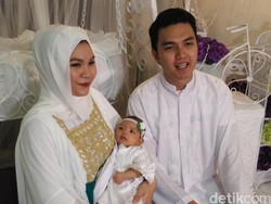 Kebahagiaan Aldi Taher dan Georgia Gelar Akikah Anak Pertama
