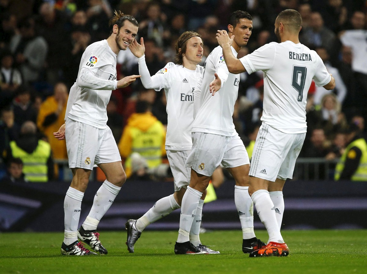 Pemain-pemain bintang Real Madrid. (Foto: Istimewa/Reuters)