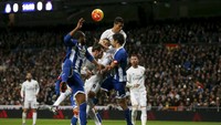 Menjamu Deportivo di Santiago Bernabeu, Minggu (10/1/2016) dinihari WIB, Real Madrid pesta gol ke gawang Deportivo. Susana Vera/Reuters/detikFoto.