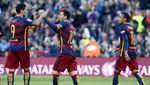 Kalahkan Granada, Barca ke Puncak Klasemen