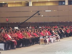 Hingga Hampir Tengah Malam, Rakernas PDIP Masih Berlanjut