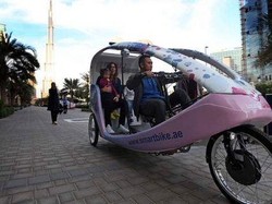 Dubai Luncurkan Smart Bike, Becak Ramah Lingkungan