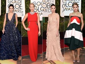 6 Tren Fashion Hangat dari Karpet Merah Golden Globes 2016